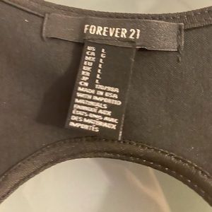 Forever 21 dusty pink and black dress